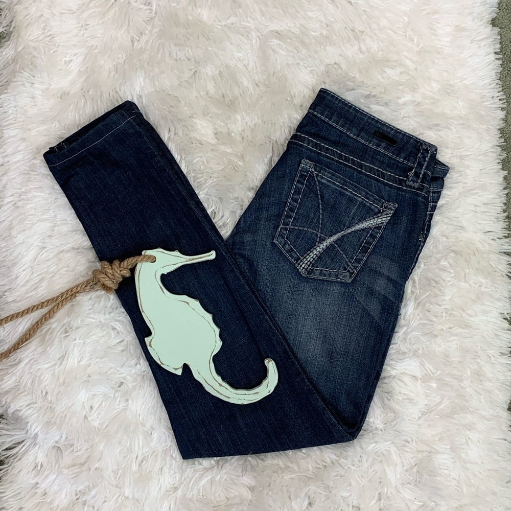 Kut from the Kloth Sz 8 Ursula Ankle Skinny Jeans